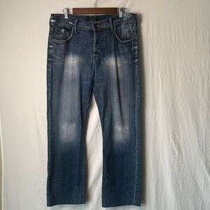 Hudson Jeans Men's Relaxed Fit in Dark Blue